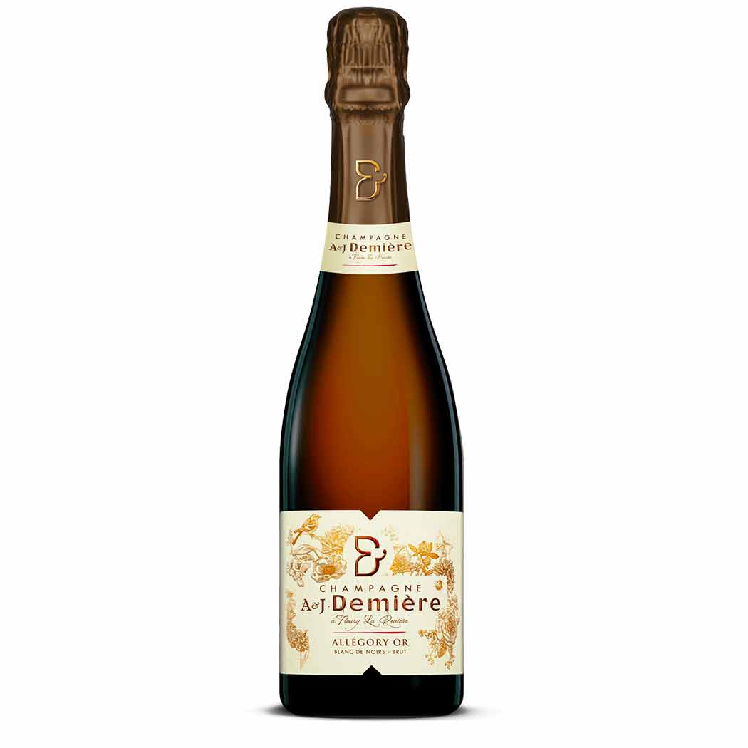 Champagne Allégory Or  A & J Demière